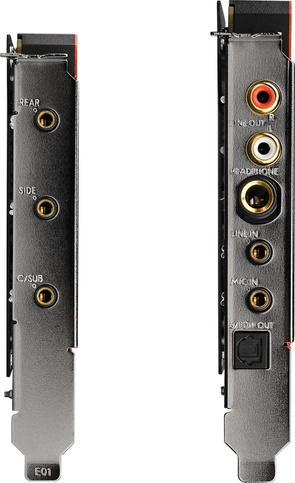 EVGA NU Audio Pro 7.1, PCIe x1
