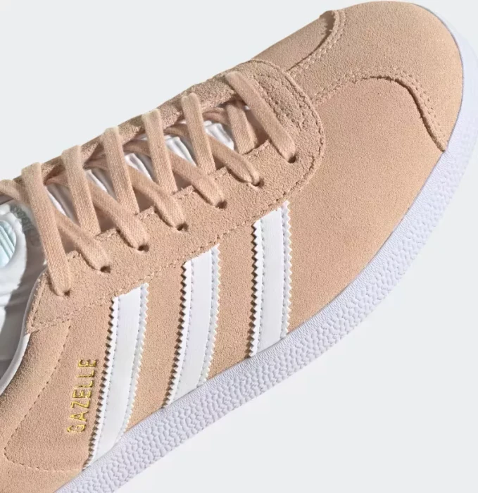 adidas Gazelle halo blush/cloud white/almost blue (Damen)