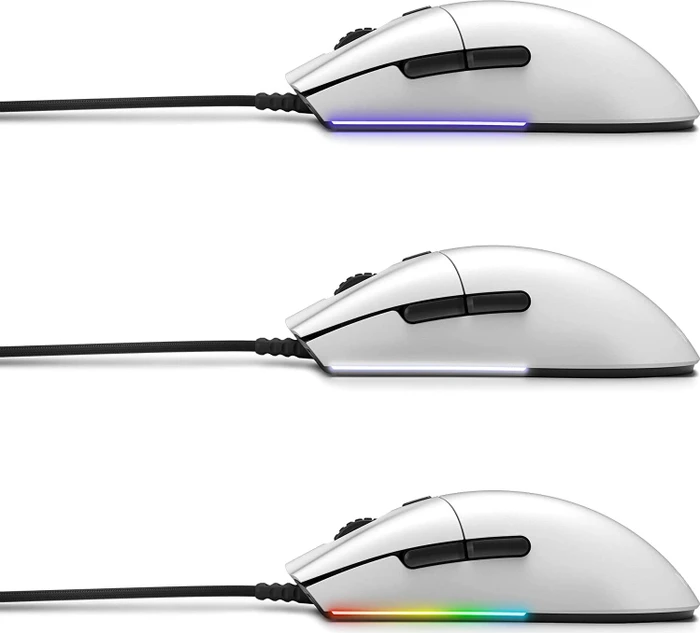 NZXT Lift Gaming Mouse, weiß, USB