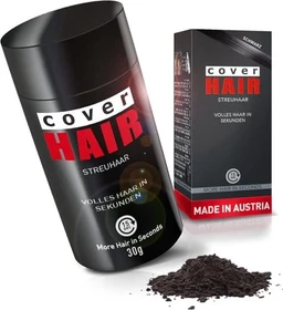 Cover Hair Hair Effect Streuhaar Ansatzset 1-2 schwarz, 26g