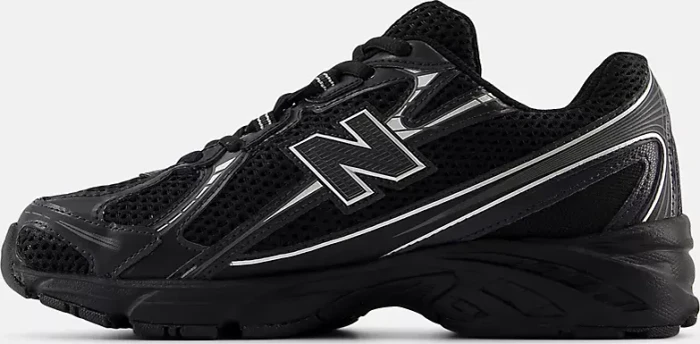 New Balance 740 black/silver metallic