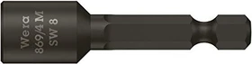 Wera 869/4 M Außensechskant Bit 1/4", 8x50mm, 1 Stück