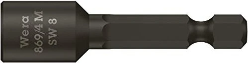 Wera 869/4 M Außensechskant Bit 1/4", 8x50mm, 1 Stück