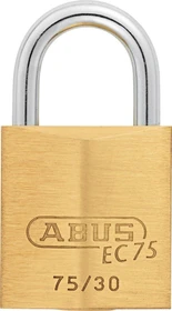 ABUS Messing 75/30, verschiedenschließend, Vorhängeschloss