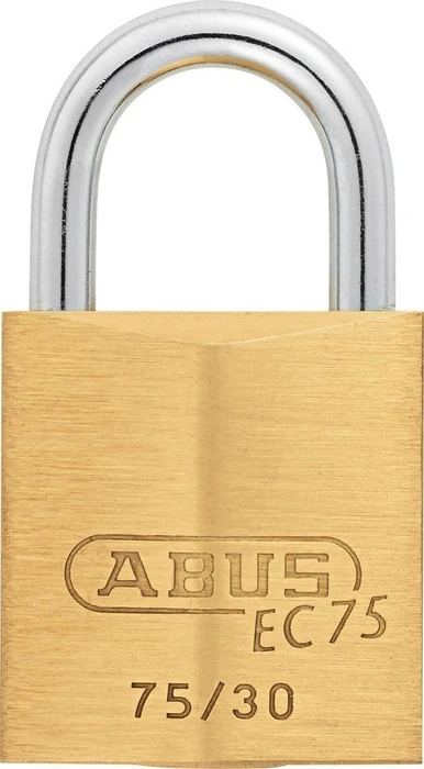 ABUS Messing 75/30, verschiedenschließend, Vorhängeschloss