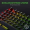 Razer BlackWidow V3 Tenkeyless, Razer GREEN, USB, FR Vorschaubild