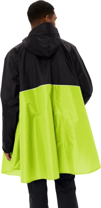 Vaude Valero Poncho neon yellow/black