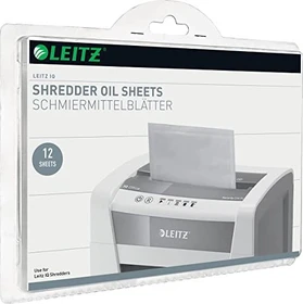 Leitz Aktenvernichter Öl-Blätter IQ, 16.9x23.8x1.6cm, 12 Blatt