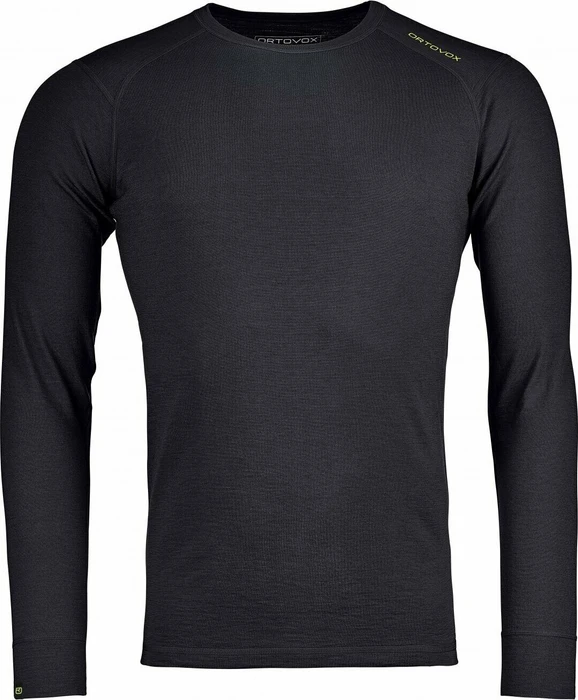 Ortovox 145 Ultra Funktionsshirt langarm black raven (Herren)