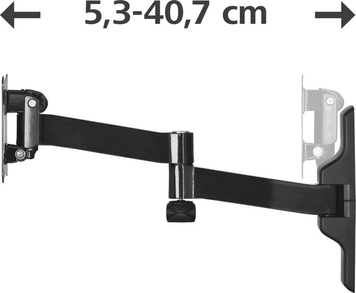Hama TV-Wandhalterung Fullmotion 5 Sterne XS 2 Arme schwarz