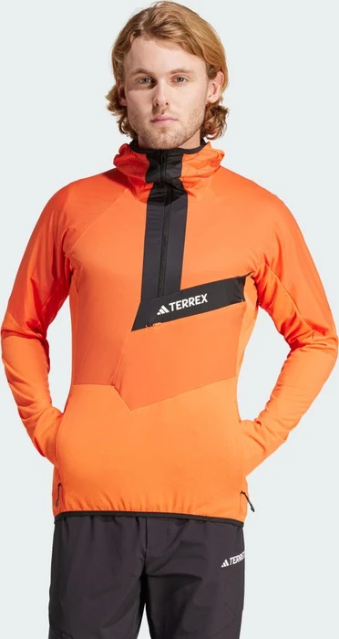 adidas Techrock Ultralight 1/2-Zip Hooded Anorak Jacke (Herren)