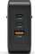 Hama Schnellladegerät GaN 2x USB-C 1x USB-A 100W schwarz Vorschaubild