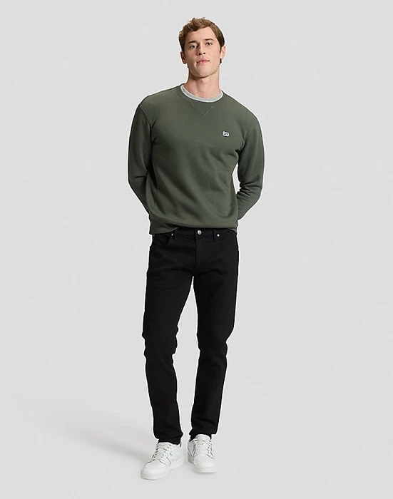 Lee Regular Patch Crew Sweatshirt deep depths