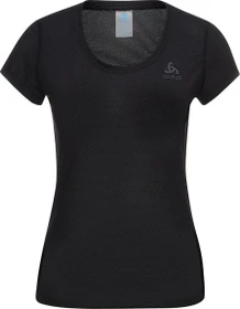 Odlo Active F-Dry Light Eco Funktionsshirt kurzarm schwarz (Damen)