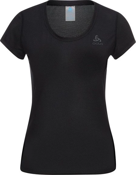 Odlo Active F-Dry Light Eco Funktionsshirt kurzarm schwarz (Damen)