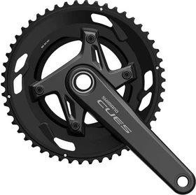 Shimano CUES FC-U6030-2 50/34 Zähne Kurbelgarnitur 165mm schwarz