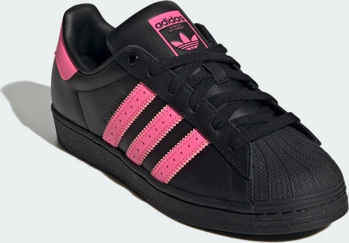 adidas Superstar core black/cloud white/spark (Damen)