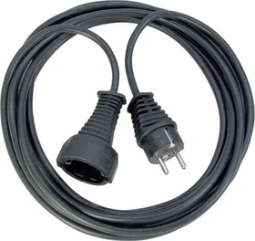 Brennenstuhl Verlängerungskabel IP44 schwarz H05VV-F 3G1.5, 25m