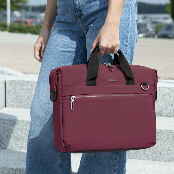 Hama Ultimate 13.3"-14.1" Laptop-Tasche, cranberryrot