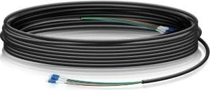 Ubiquiti LWL Simplex Kabel, OS1, 6x LC Stecker/6x LC Stecker, 61m, schwarz