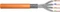 Digitus Professional Twisted-Pair Simplex Verlegekabel Dca, Cat7, S/FTP, ohne Stecker, 100m, orange Vorschaubild