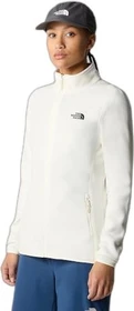 The North Face 100 Glacier Full Zip Fleece Funktionsjacke white dune (Damen)