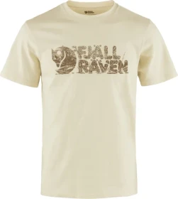 Fjällräven Lush Logo Funktionsshirt kurzarm chalk white (Herren)