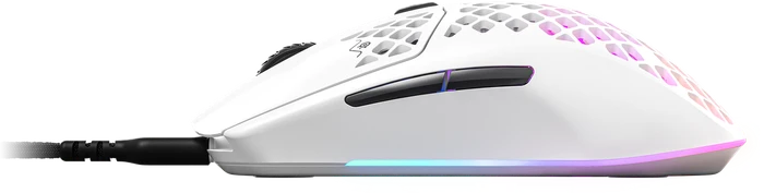 SteelSeries Aerox 3 Snow 2022 Edition, weiß, USB