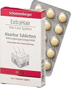Schoenenberger ExtraHair Hair Care System Haarkur Tabletten, 30 Stück