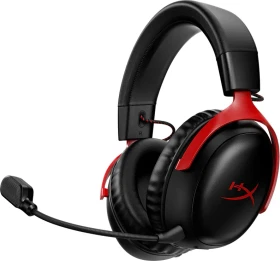 HP HyperX Cloud III Wireless schwarz/rot