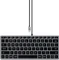 Satechi Slim W1 Wired Backlit Keyboard, -C, schwarz/grau, USB, US Vorschaubild