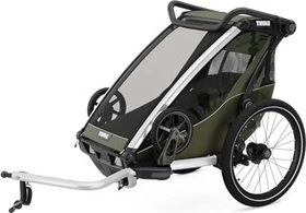 Thule Chariot Lite Single Fahrradanhänger vintage green