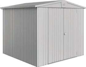 Biohort Europa 4 Gerätehaus silber-metallic