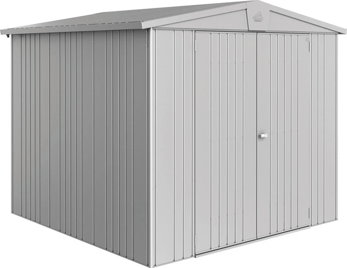 Biohort Europa 4 Gerätehaus silber-metallic