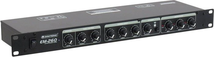 Omnitronic EM-260B schwarz