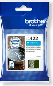 Brother Tinte LC422C cyan
