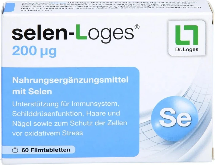 Selen-Loges 200µg Filmtabletten, 60 Stück
