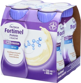 Fortimel Extra 2 kcal Trinknahrung Vanille, 800ml (4x 200ml)