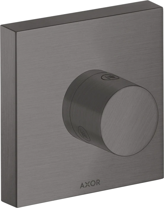 Hansgrohe AXOR ShowerSolutions Ab- und Umstellventil Trio/ Quattro 120/120 Unterputz brushed black chrome