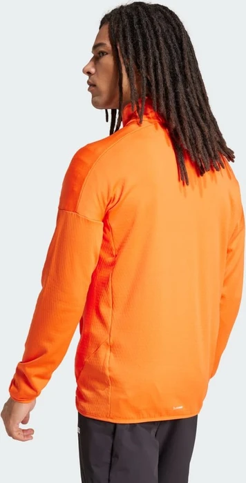 adidas Terrex Xperior Climawarm Light Fleece Jacke semi impact orange (Herren)