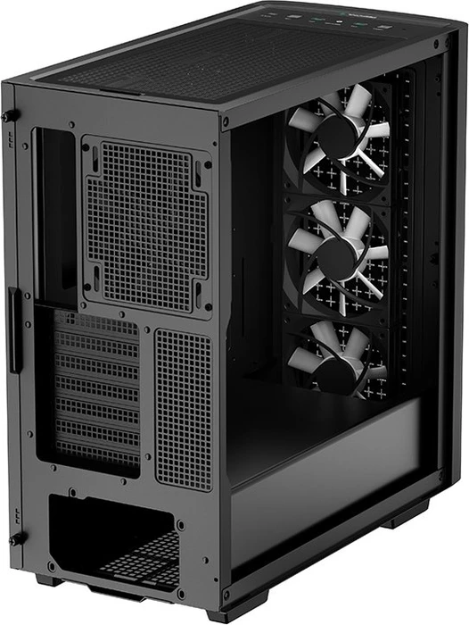 DeepCool CK560, schwarz, Glasfenster