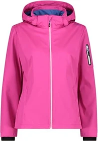 CMP Zip Hood Softshell Funktionsjacke fuxia (Damen)