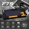 Epomaker x Aula F75, Black, LEDs RGB, hot-swap, LEOBOG Ice Vein, USB/Bluetooth, US Vorschaubild