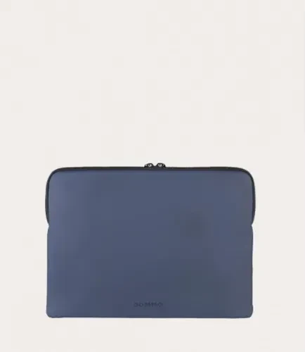 Tucano Gommo Notebooktasche Sleeve mit Vorderfach 13-14" blau