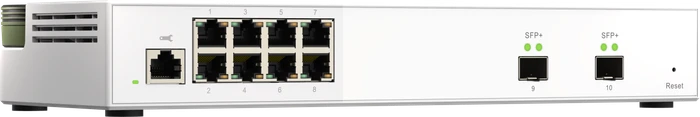 QNAP QSW-M2100 Desktop 2.5G Smart Switch, 8x RJ-45, 2x SFP+