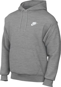 Nike Club Fleece Hoodie dark grey heather/light smoke grey/white (Herren)