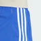 adidas Pacer Training 3-Streifen Woven High-Rise Trainingshose kurz semi lucid blue/white (Damen) Vorschaubild