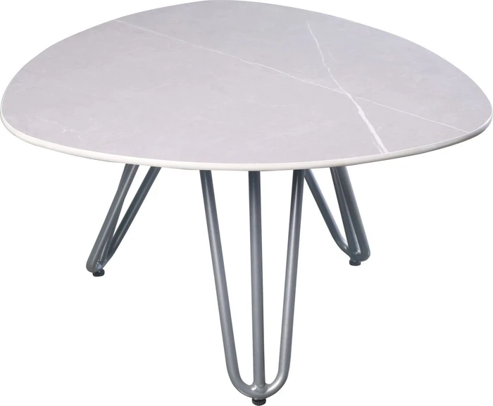 Garden Pleasure Emilia Gartentisch 68x68cm grau