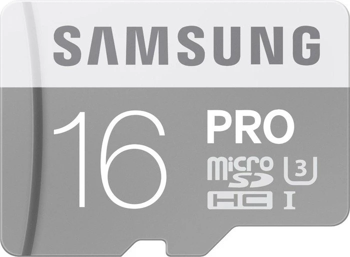 Samsung PRO R90/W60 16GB Kit, UHS-I U3, Class 10