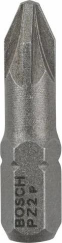Bosch Professional Extra Hart Pozidriv Bit 1/4", PZ2x25mm, 100 Stück